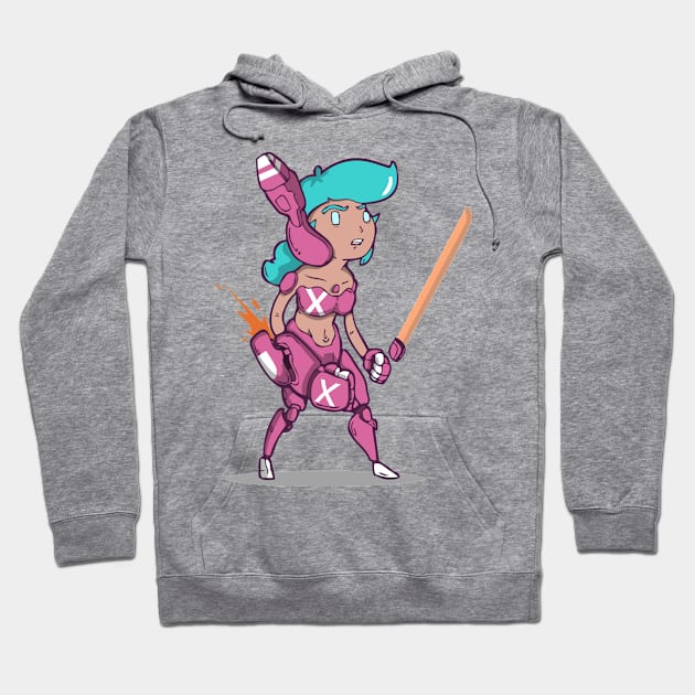 Robogurl Hoodie by Talonardietalon